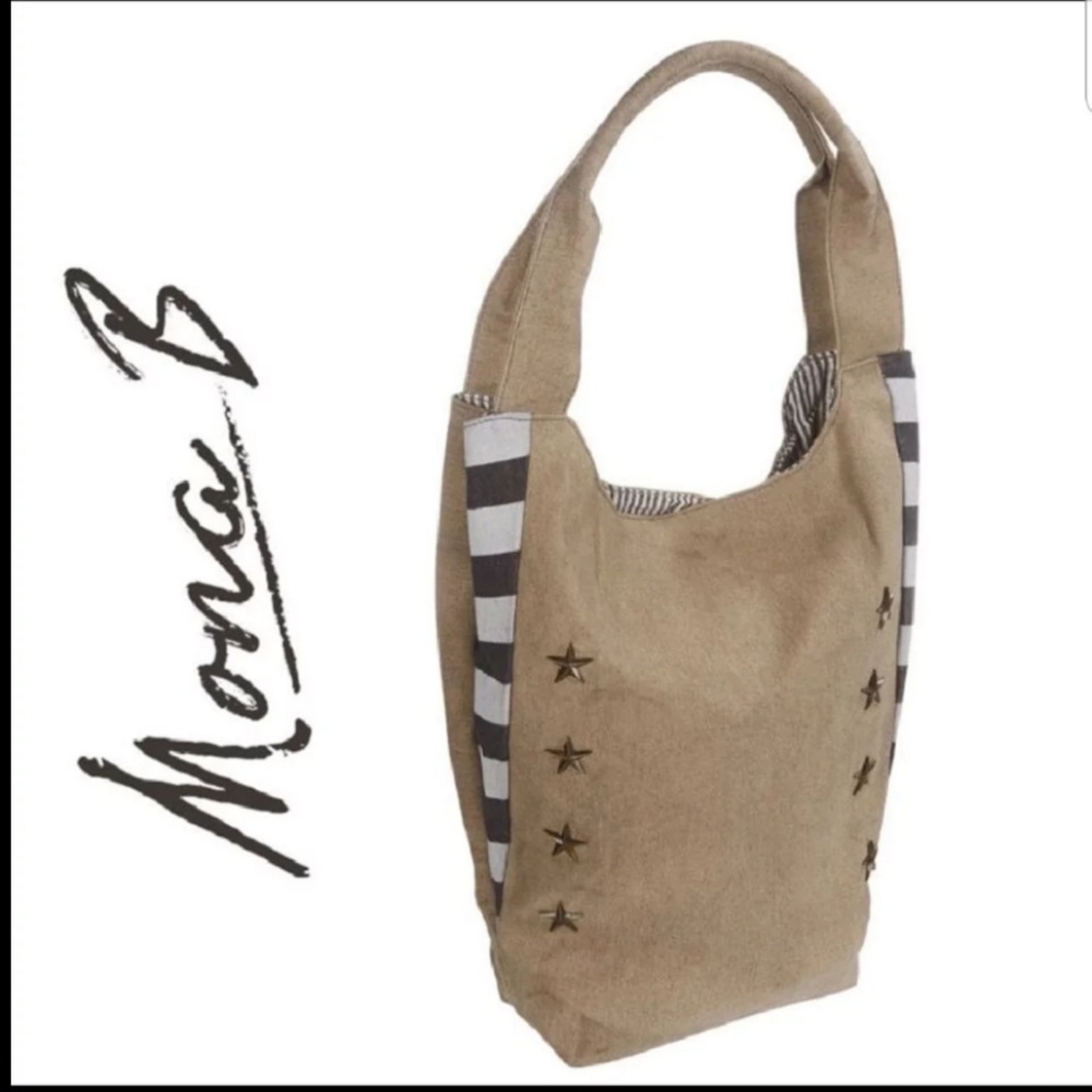 Mona B canvas tote